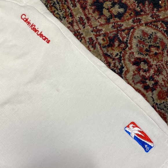 (SOLD) Calvin Klein Sweat Shorts - Picture 2 of 4